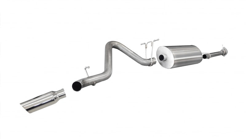 CORSA Performance Corsa 11 -12 Chevrolet Silverado Ext. Cab/Std. Bed 2500 6.0L V8 Polished Sport Cat-Back Ex
