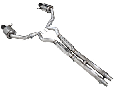 AWE Tuning 2024 Ford Mustang GT Fastback S650 RWD Touring Catback Exhaust w/ Dual Diamond Black Tips