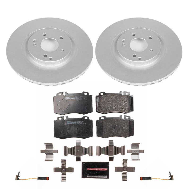 PowerStop Power Stop 2004 Mercedes-Benz C230 Front Euro-Stop Brake Kit