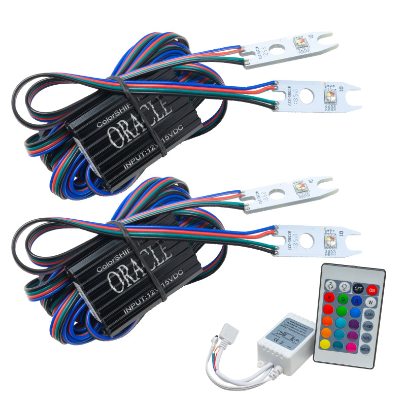 ORACLE Lighting Oracle 15-17 Ford F-150 Headlight DRL Upgrade Kit - ColorSHIFT w/ Simple Controller