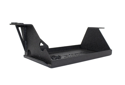 Fishbone Offroad 07-11 Jeep Wrangler JK Steel EVAP Canister Skid Plates - Black Textured Powdercoat