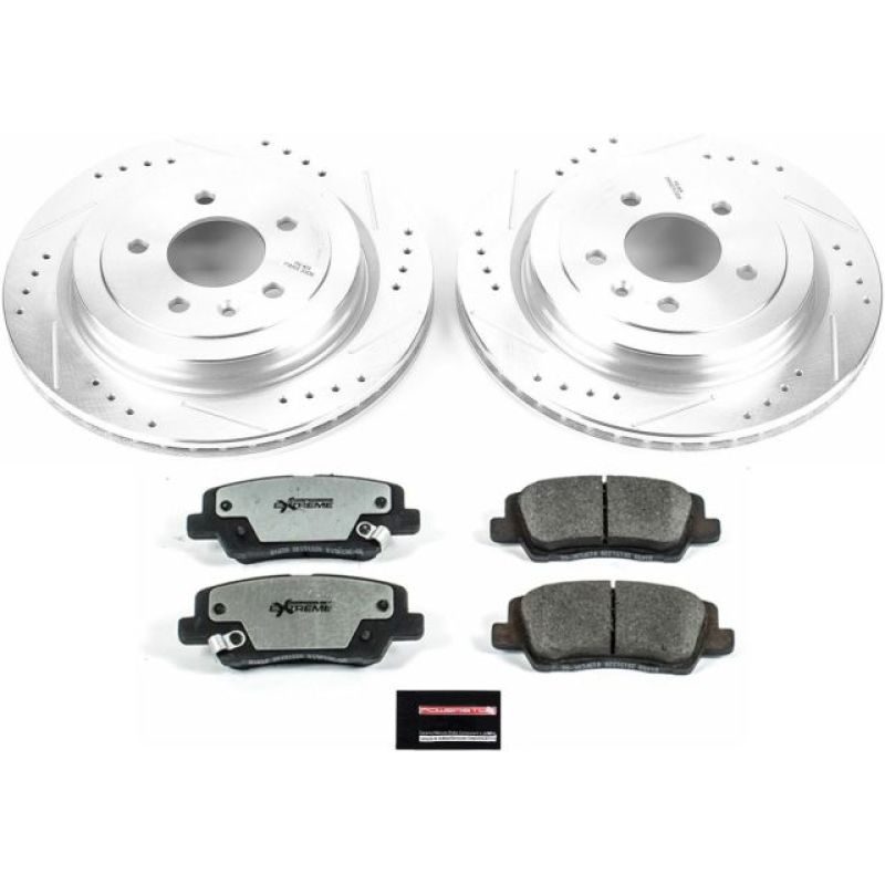 PowerStop Power Stop 13-15 Cadillac ATS Rear Z26 Street Warrior Brake Kit