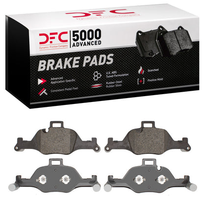 DFC 18-25 BMW X5 Front 5000 Advanced Low Metallic Brake Pads