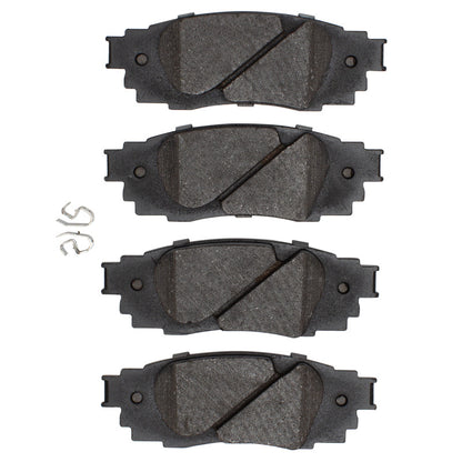 R1 Concepts R1 16-25 Lexus ES250 Rear R1 Optimum OE Brake Pads