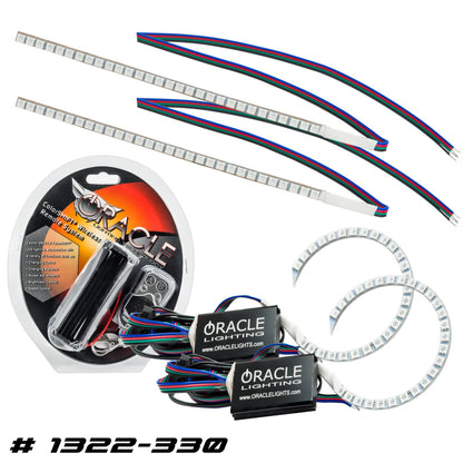 ORACLE Lighting Oracle 15-17 Ford Focus RS/ST DRL Upgrade w/ Halo Kit - ColorSHIFT