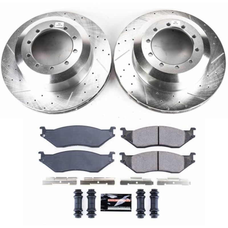 PowerStop Power Stop 99-01 Ford F53 Front Z23 Evolution Brake Kit