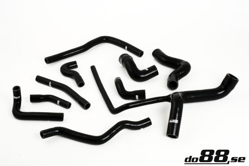 do88 91-97 Audi S4/S6/A6 2.2T C4 (AAN) Radiator Hoses - Black
