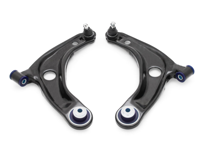 SuperPro Toyota Prius C/Yaris Front Lower Control Arm Set