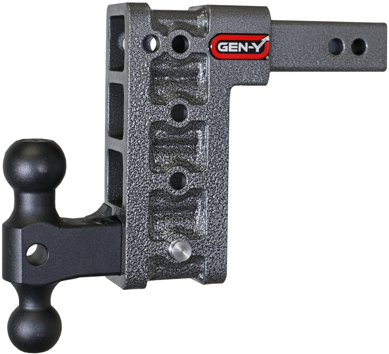 GEN-Y Hitch Gen-Y Mega Duty 2in Shank 7.5in Drop 2K TW 16K Hitch w/GH-051 Dual-Ball