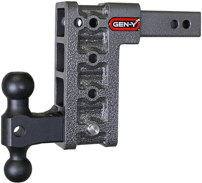 GEN-Y Hitch Gen-Y Mega Duty 2in Shank 7.5in Drop 2K TW 16K Hitch w/GH-051 Dual-Ball
