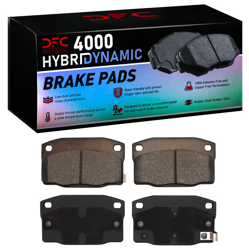 DFC 88-93 Pontiac Lemans Rear/Front 4000 Hybridynamic Brake Pads