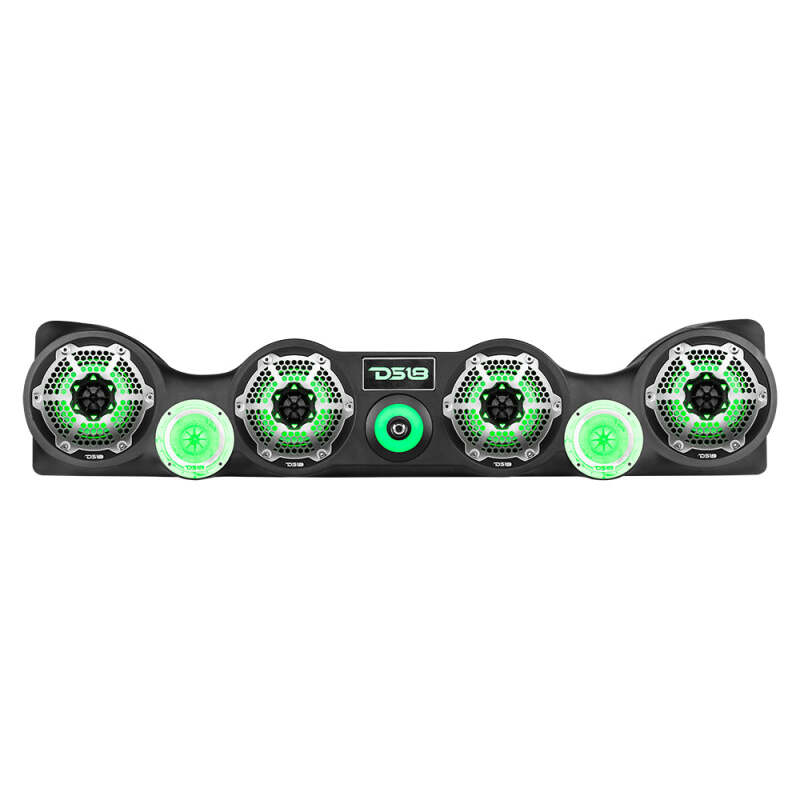 DS18 1997-2006 Jeep TJ Soundbar Enclosure- Fits 4 x 6.5in & 2x 4in (Speakers not Included)