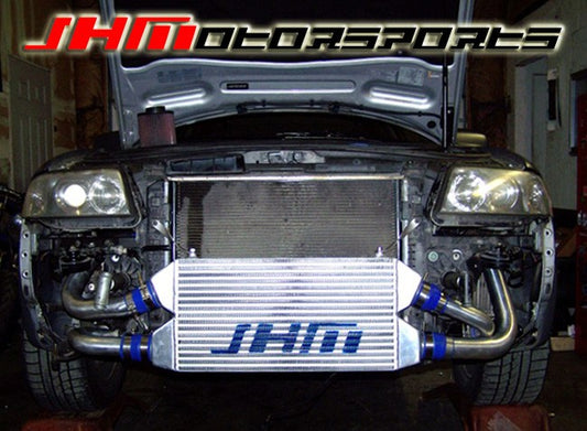 JHM Front Mount Intercooler (FMIC) Kit for C5-allroad 2. 7t - BLACK COUPLERS