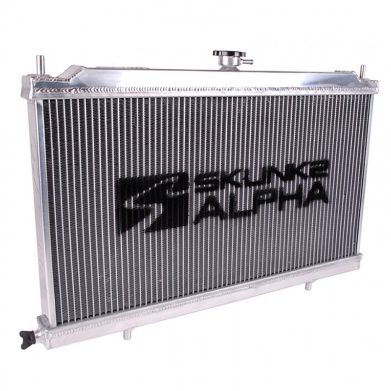 Skunk2 Racing Skunk2 Alpha Series 88-91 Honda CRX/Civic Radiator (Full Size) (Dual Core) (Manual Trans.)