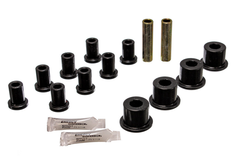 Energy Suspension Rear Spring And Shackle Bushing - Black