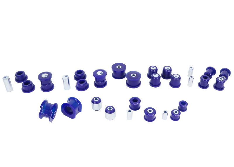 SuperPro 1993 Mazda RX-7 Base Front / Rear Vehicle Master Bushing Kit - Camber Adjustable