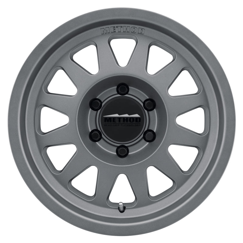 Method Wheels Method MR704 17x8.5 0mm Offset 5x5.5 108mm CB Matte Titanium Wheel
