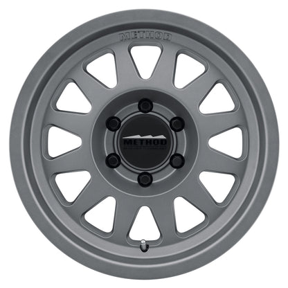 Method Wheels Method MR704 17x8.5 0mm Offset 5x5.5 108mm CB Matte Titanium Wheel