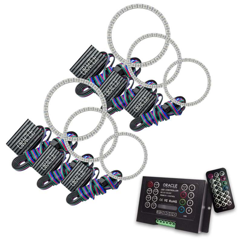 ORACLE Lighting Oracle Cadillac Escalade 07-13 Halo Kit - ColorSHIFT w/ 2.0 Controller
