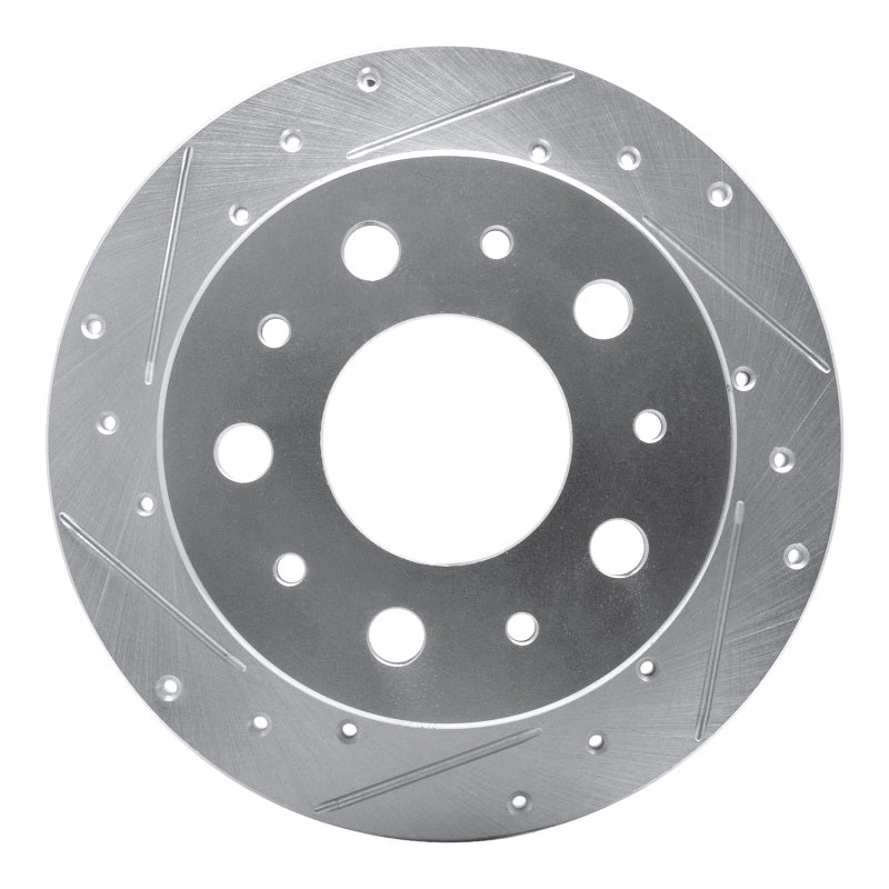 R1 Concepts R1 14-21 Ram Promaster 2500 Rear Left Drilled & Slotted Silver Brake Rotor