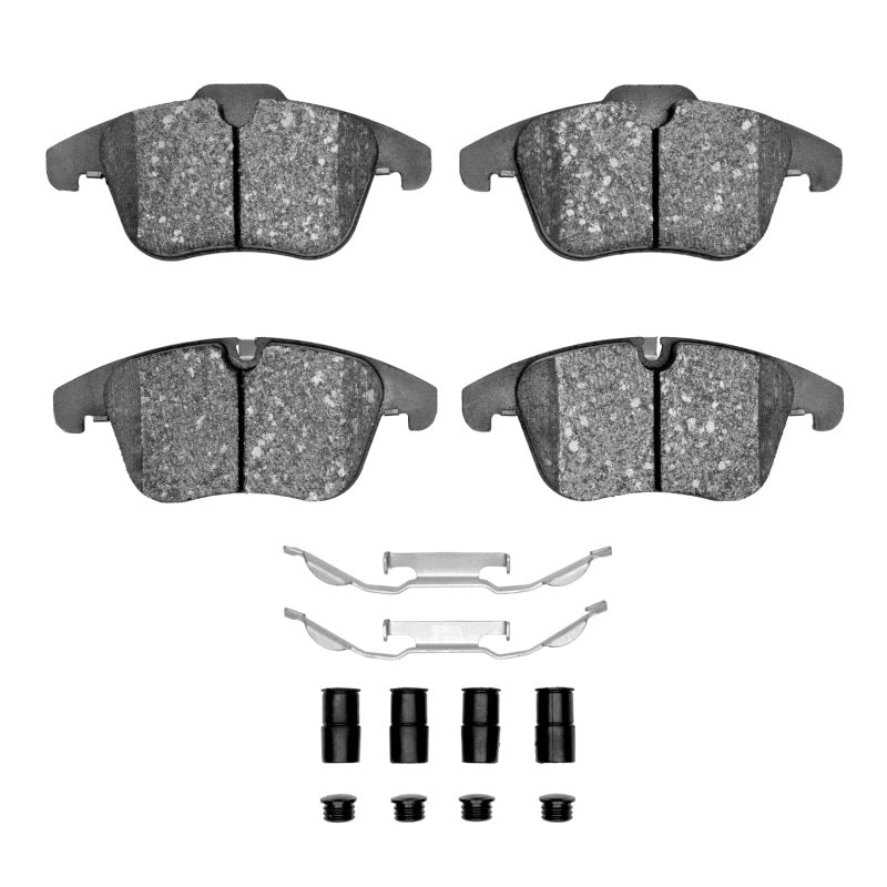 R1 Concepts R1 06-18 Jaguar S-Type Front Semi Met Pads & Hardware Kit