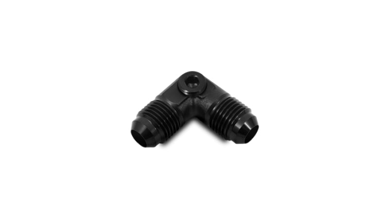 Vibrant -6AN to -6AN Male 90 Degree Union Adapter Fitting with 1/8in NPT Port