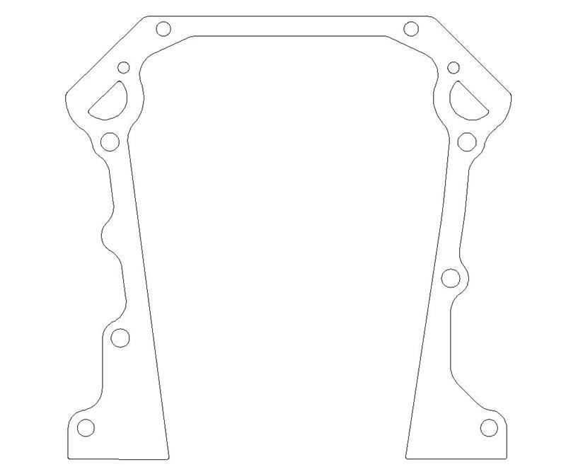 Cometic Gasket Cometic 65-91 Dodge V8 5.2L R-3 W-2 Timing Cover Gasket Set 0.018in AFM