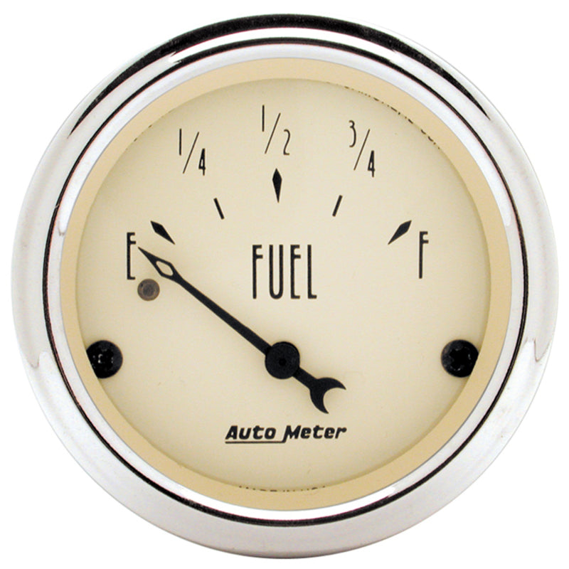 AutoMeter Gauge Kit 5 Pc. 3-1/8in. & 2-1/16in. Mech. Speedo. Wtmp & Oilp Antique Beige