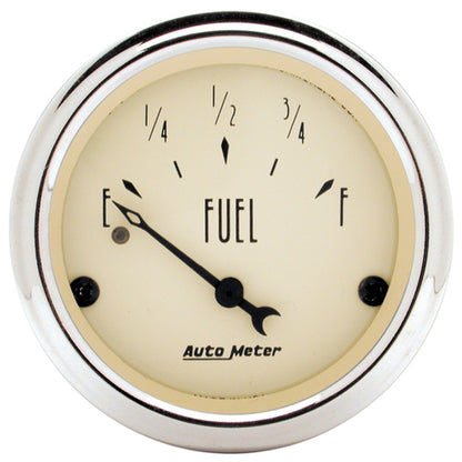 AutoMeter Gauge Kit 5 Pc. 3-1/8in. & 2-1/16in. Mech. Speedo. Wtmp & Oilp Antique Beige