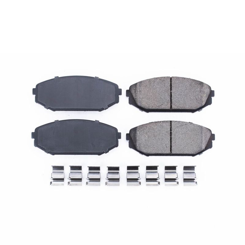 PowerStop Power Stop 01-02 Acura MDX Front Z17 Evolution Ceramic Brake Pads w/Hardware