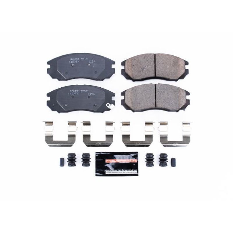 PowerStop Power Stop 04-08 Hyundai Tiburon Front Z23 Evolution Sport Brake Pads w/Hardware