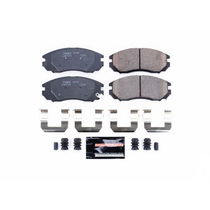 PowerStop Power Stop 04-08 Hyundai Tiburon Front Z23 Evolution Sport Brake Pads w/Hardware
