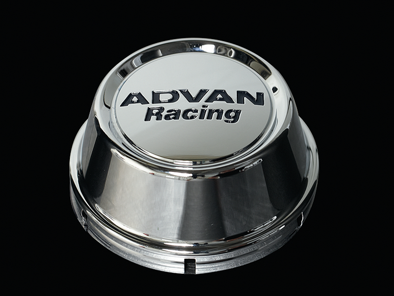 Advan 73mm High Center Cap - Chrome