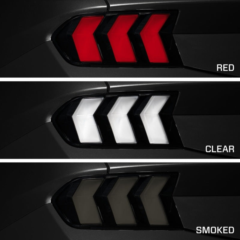 Form Lighting 2024+ Ford Mustang Sequential LED Tail Lights Clear (Pair)