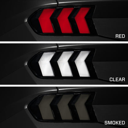 Form Lighting 2024+ Ford Mustang Sequential LED Tail Lights Clear (Pair)