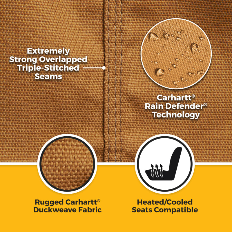 Covercraft 2026 Jeep Wrangler 2-Door (MT) Carhartt SeatSaver Custom Front Row Seat Covers