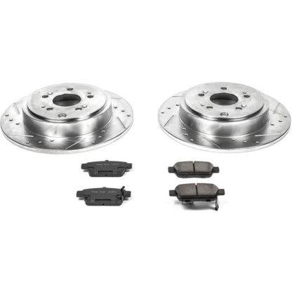 PowerStop Power Stop 06-14 Honda Ridgeline Rear Z23 Evolution Sport Brake Kit