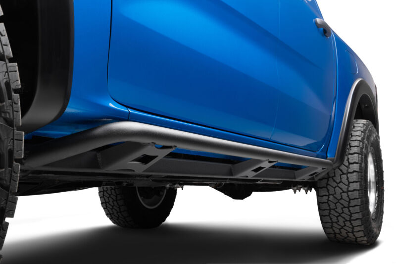N-Fab Trail Slider Steps 19-20 Ford Ranger Crew Cab All Beds - SRW - Textured Black