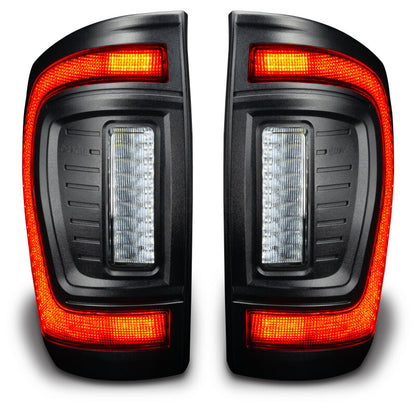 Oracle Lighting 16-23 Gen 3 Toyota Tacoma Black Series Flush Style LED Tail Lights