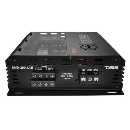 DS18 Steave Meade Colab 4-Channel Amp Class A/B 2x 400/4ohm 4 x 200/2ohm 4 x 150/4ohm Watts LED