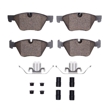 R1 Concepts R1 11-11 BMW 528I Front Optimum OE Pads & Hardware Kit
