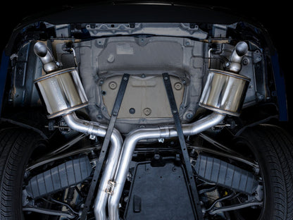 AWE Tuning Audi 2019-2023 C8 A6/A7 3.0T Touring Edition Cat-Back Exhaust- Turn Downs