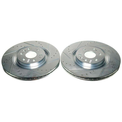 PowerStop Power Stop 21-22 Chevrolet Tahoe Front Drilled & Slotted Rotor (Pair)