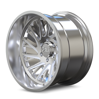 Cali Off-Road 9114 Purge 20x12 / 6x139.7 BP / -51mm Offset / 106mm Hub Polished Wheel