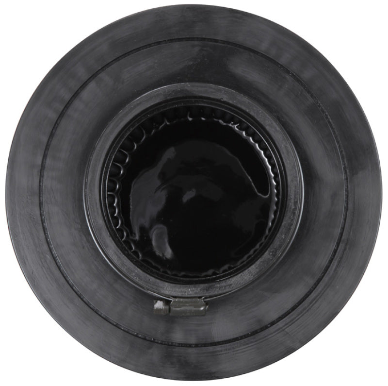 K&N Engineering K&N Universal Rubber Filter-Round Tapered 4in Flange ID x 8in Base OD x 6.625in Top OD x 8in H