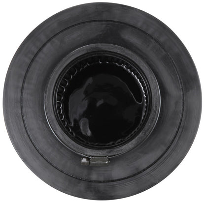 K&N Engineering K&N Universal Rubber Filter-Round Tapered 4in Flange ID x 8in Base OD x 6.625in Top OD x 8in H