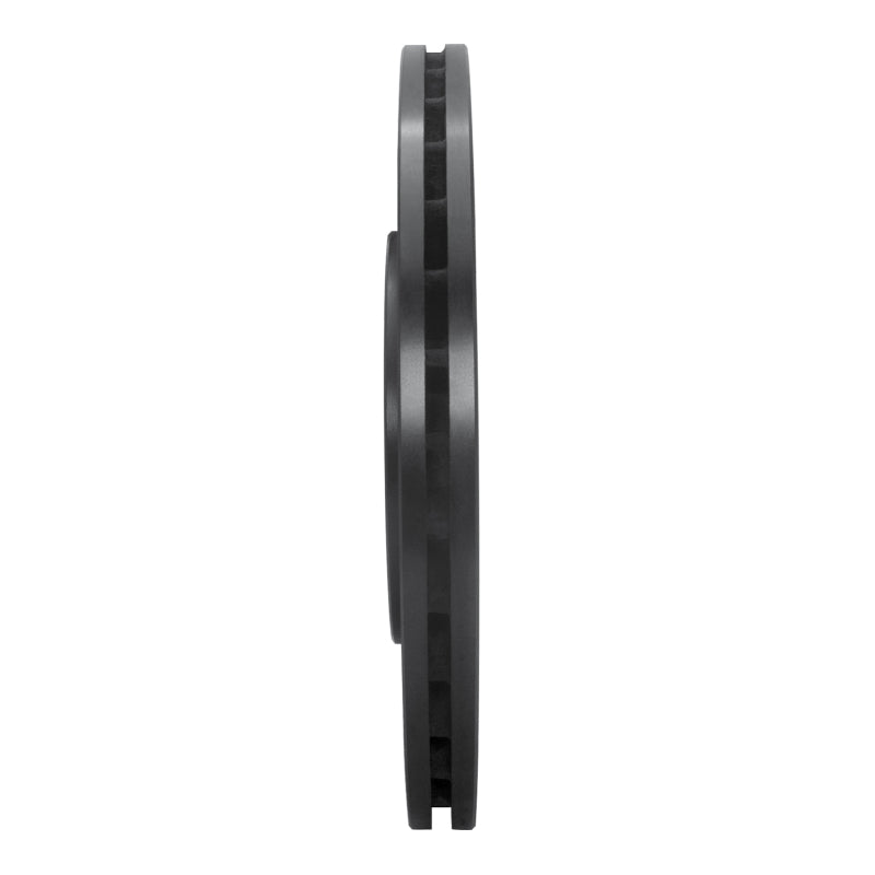 R1 Concepts R1 92-95 Volkswagen Jetta Sedan Front Left Drilled & Slotted Black Brake Rotor