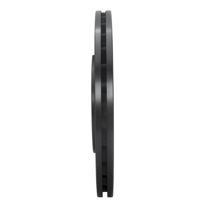 R1 Concepts R1 92-95 Volkswagen Jetta Sedan Front Left Drilled & Slotted Black Brake Rotor