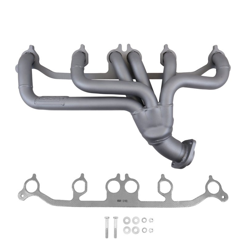 BBK 91-99 Jeep 4.0L Short Tuned Length Header - Titanium Ceramic