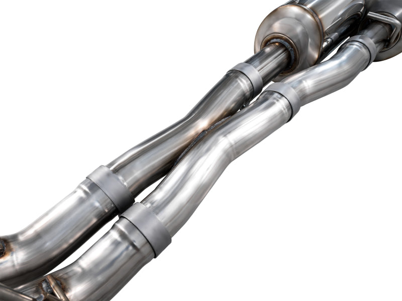 AWE Tuning 2025+ RAM 1500 RHO 3.0 I6 TT 0FG Dual Rear Exit Cat-Back Exhaust - Diamond Black Tips